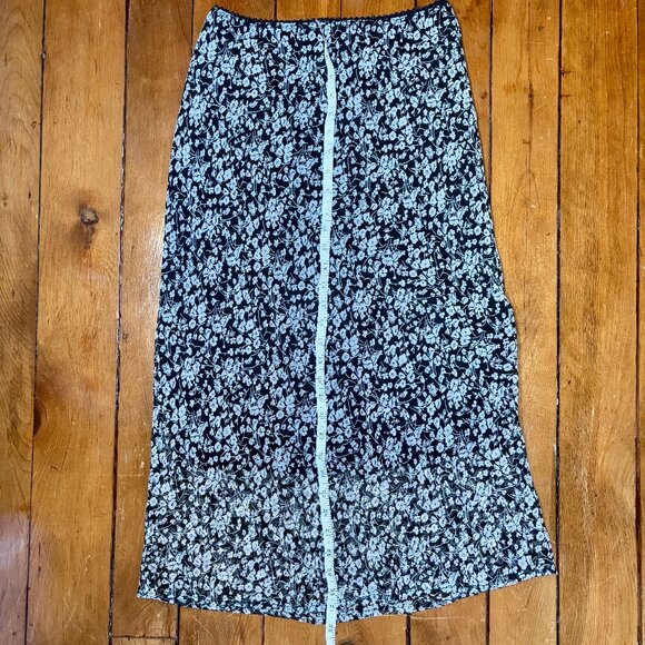 Floral pattern midi skirt - Picture 6 of 8